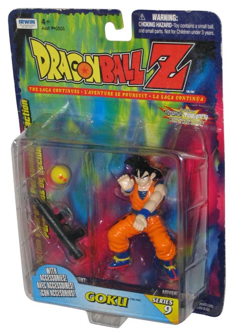 Dragon Ball Z The Saga Continues Goku 1999 Irwin Toy Series 9 Figure