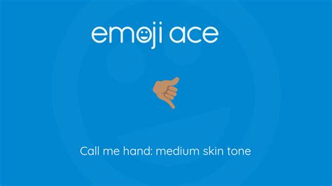 Hanya nak tau.siapa 22990 ni. 🤙🏽 Call me hand: medium skin tone - Emoji Ace