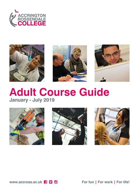 Adult Course Guide For 2019 By Accrington And Rossendale College Issuu