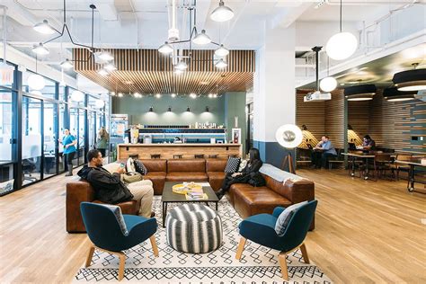 A Tour Of Wework 5th Ave Commercial Office Design Corporate Office