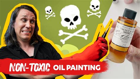 Non Toxic Oil Painting Painting Without Toxic Solvents Youtube