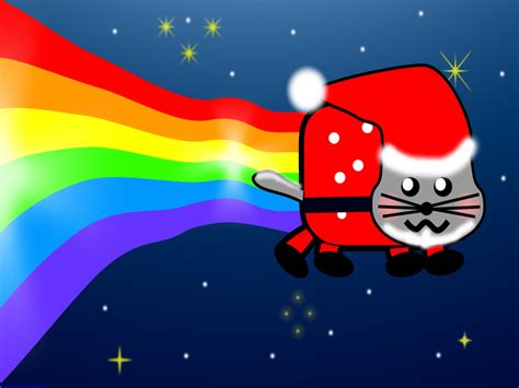 Nyan Cat Xmas Edition Wallpapers Hd Desktop And Mobile Backgrounds
