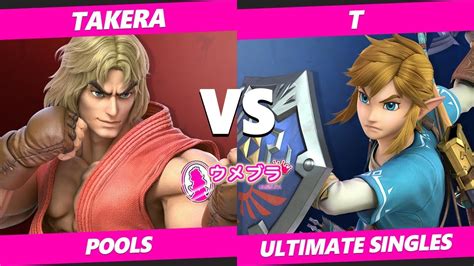 Japan Smash Ultimate Tournament Takera Ken Vs T Link Young Link
