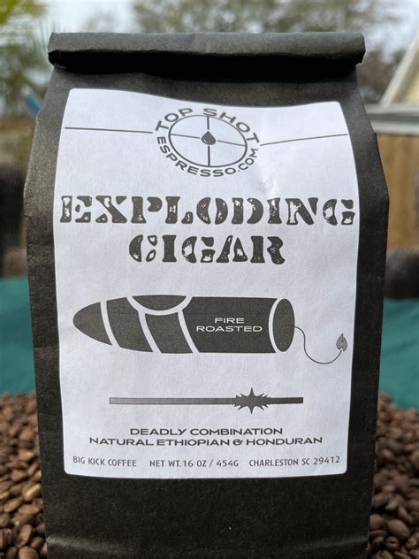 Exploding Cigar Big Kick Coffee