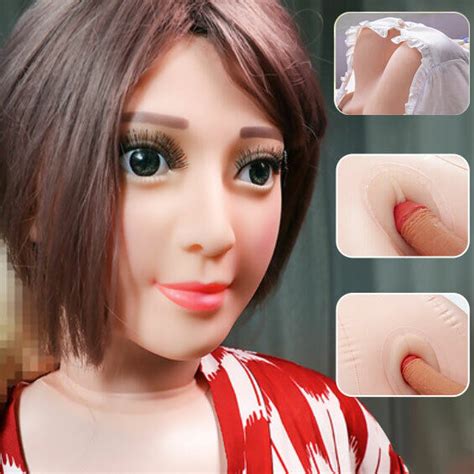 Cm Lifelike Real Sex Dolls Full Body Inflatable Sex Doll Sexy Toys For Men EBay
