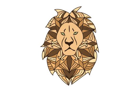 Free Free 141 Lion Head Lion Mandala Svg SVG PNG EPS DXF File