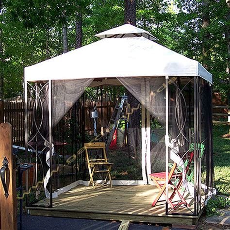 8 x 8 gazebo replacement canopy. Lowes Garden Treasures 8 x 8 Replacement Canopy and ...