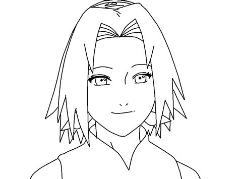 Sakura Coloring Page By Thewritinggamer On Deviantart