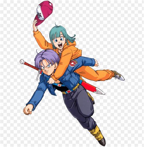 Trunks Y Bulma Png Image With Transparent Background Toppng
