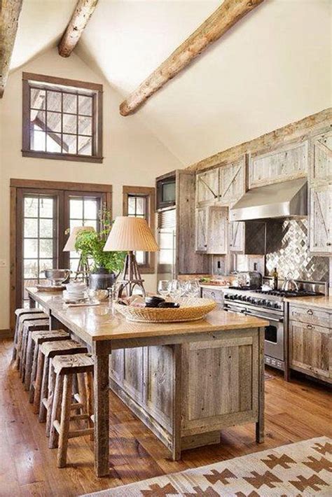 Decorating a small home might seem like a bit of a challenge at first. 27 Vintage Kitchen Design With Rustic Styles | HomeMydesign