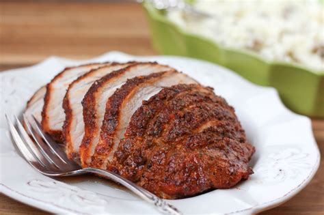 After rinsing and patting dry your pork, give it a rub down with your spice blend. top sirloin pork roast