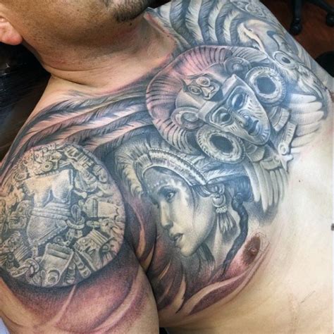 Darts, spears, and arrows were among the weapons used. The 85 Best Aztec Tattoos for Men | Improb