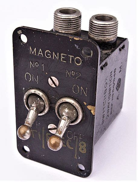 Raf Spitfire 2 Way Ignition Magneto Switchbox