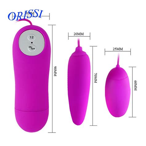 ORISSI New Sex Toys Wired Double Vibrating Eggs Vibrator Massager Women Masturbation Remote