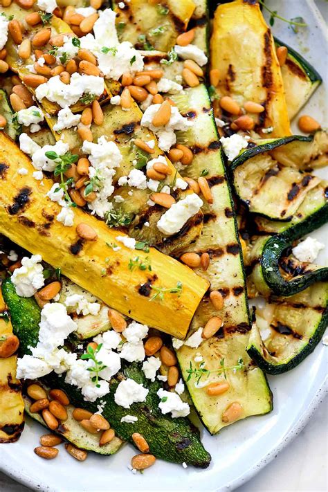 Zucchini is a good source of potassium and vitamins c and a, and it's super low in calories — wins all around. This easy grilled zucchini side dish is topped with creamy ...