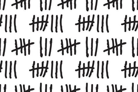 40 Hash Marks Counting Stock Illustrations Royalty Free Vector