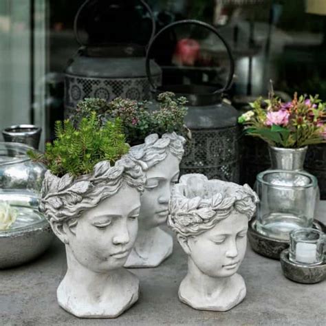 Unique Outdoor Head Planters That Add Personality To Your Garden