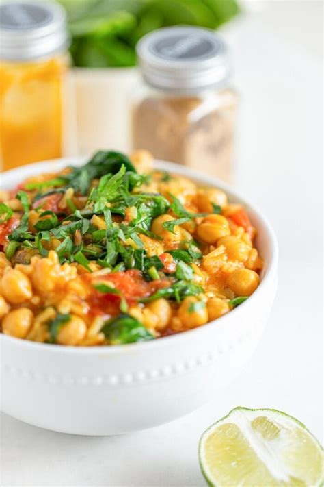 Vegan Chickpea Curry Stew Recipe Running On Real Food