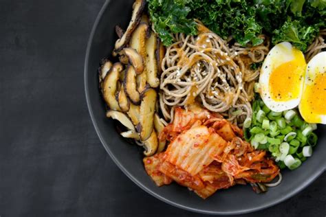 Soba arıyorsan site site dolaşma! Soba Noodles with Kimchi - Women Fitness