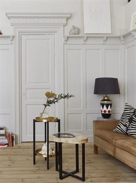 Living Room Quirky Stockholm Flat With Bold Choices Via Coco Lapine