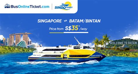 Sindo Ferry Singapore To Batam Bintan And More