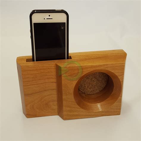 The Beatbox Phone Amplifier Power Free Wood Speaker Phone Speaker