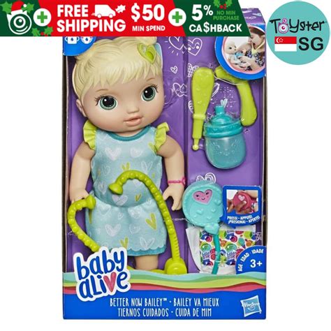 Baby Alive Better Now Bailey Blond Hair Toyster Singapore Toyster
