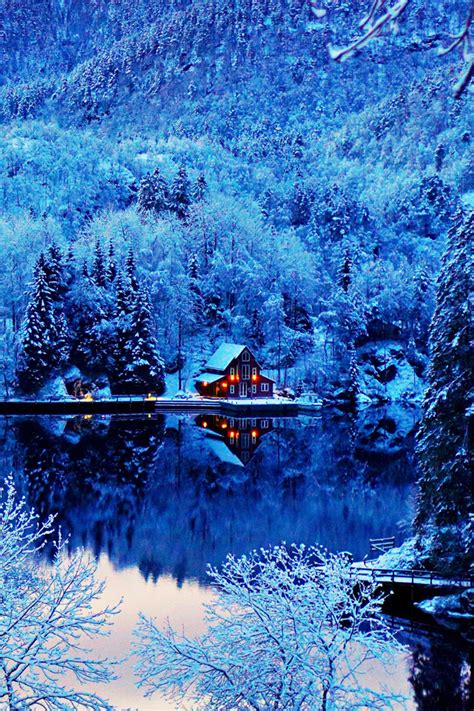 Winter Evening Iphone Wallpaper Hd