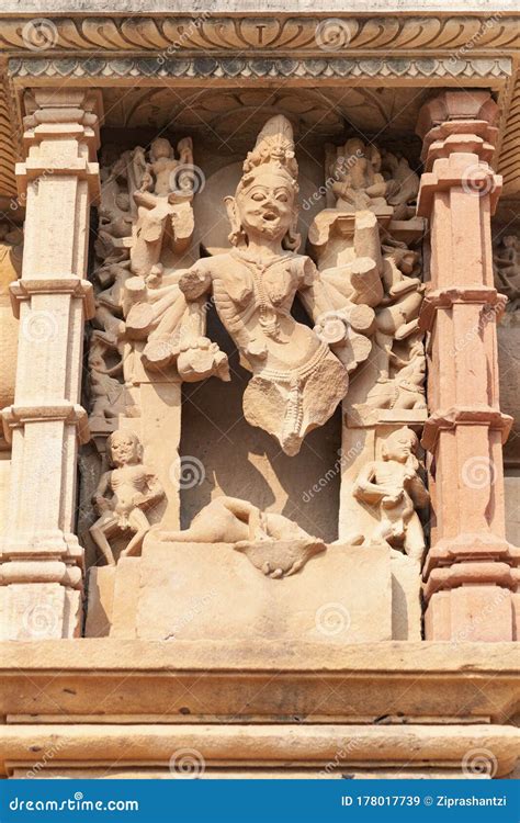 Erotic Sculpture At Khajuraho Temple India Stock Image CartoonDealer Com