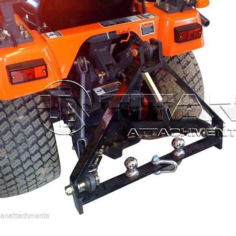 3 Point Tractor Drawbar Hitch For Kubota Bx Trailer Compact