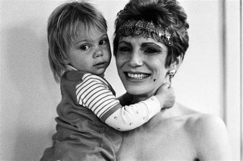Angie Bowie With Son Zowie Early S