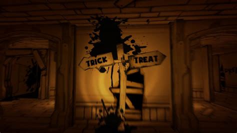 The Neighbor Chasing Henry Bendy And The Ink Machine Halloween Update