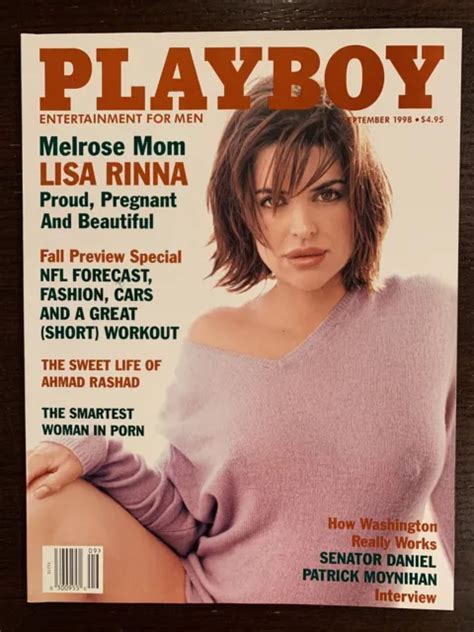 PLAYBOY MAGAZINE September 1998 Melrose Mom Lisa Rinna 6 65 PicClick