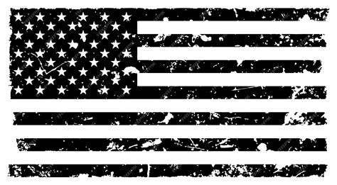 Premium Vector Vector Grunge American Flag