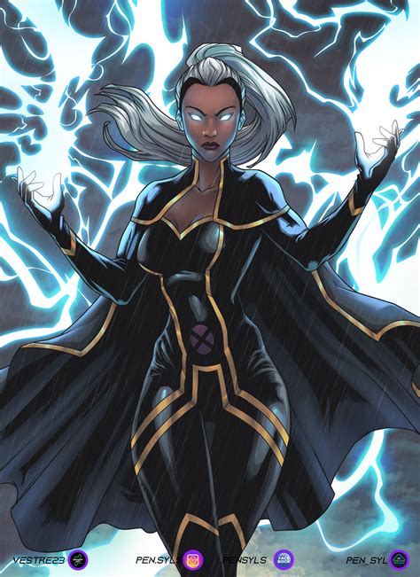 Ororo Munroe By Vestre23 On Deviantart Marvel Characters Art Storm