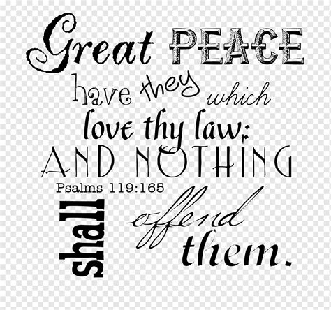 Bible Psalms Psalm 119 Religious Text Art Canvas White Text