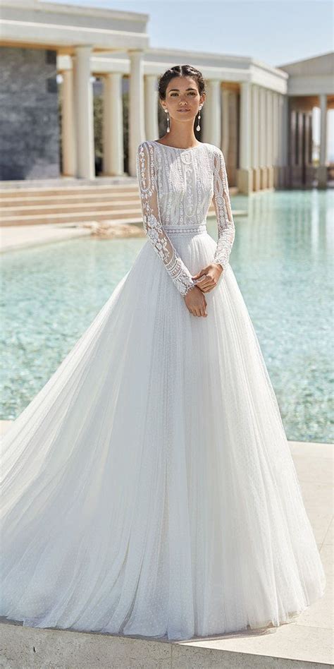 Wedding Dresses Lace Sleeves Modest Blue Bridesmaid Dresses Uk Lace