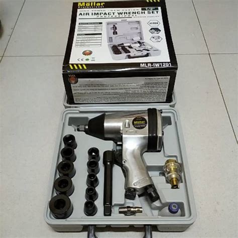 Jual Air Impact Wrench Set Mesin Pembuka Baut Mobil Angin Mollar