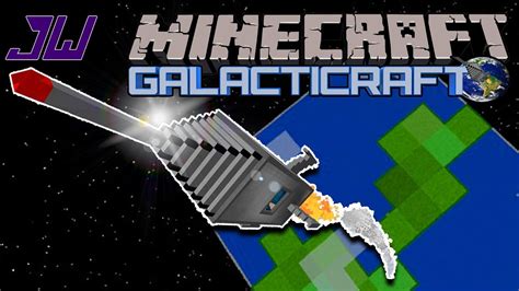 Taking Minecraft To Space Minecraft Galacticraft Mod Episode 1