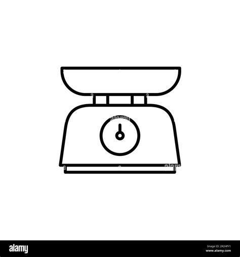 Scales Icon Vector Weight Scale Icon Stock Vector Image And Art Alamy