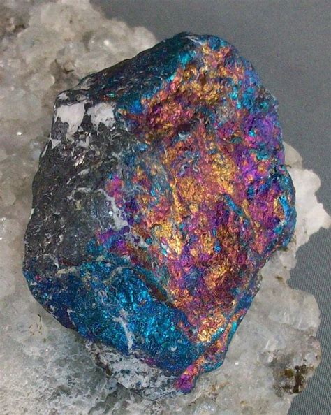 What A Beauty The Multi Color Metallic Luster That Chalcopyrite Has Is