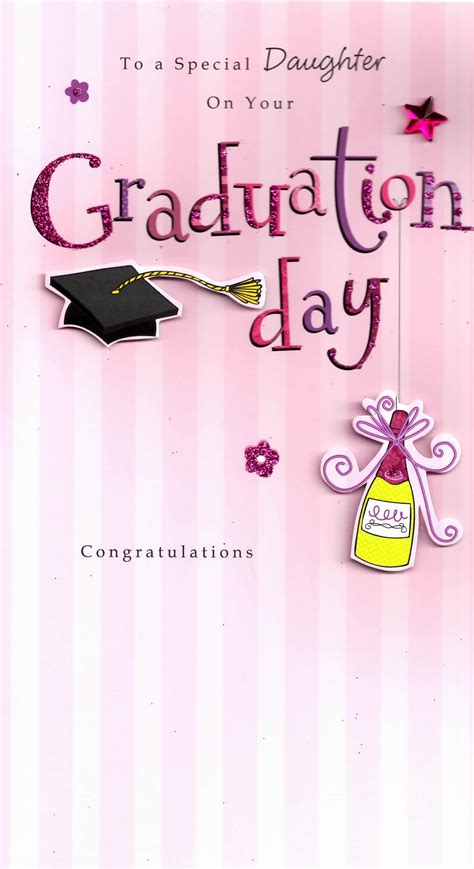 Congratulations Special Daughter Graduation Greeting Card Cards