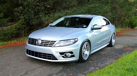 Vw Cc R Line New Forged Wheels And Wide Tires Youtube