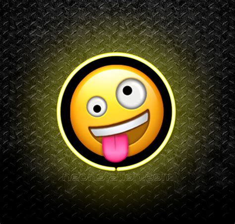 upside down face emoji 3d neon sign ph