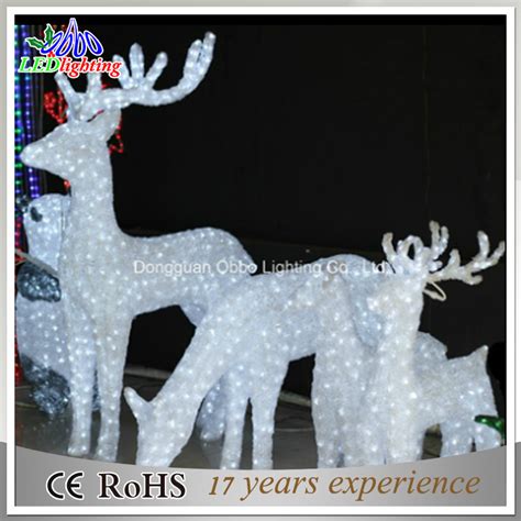 Rose tree park sparkles during the holiday season with the annual festival of lights. China Outdoor White Lighted Reindeer for LED Christmas ...