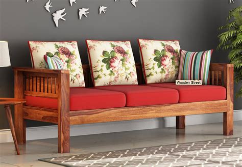 Each step of the process is explained and demonstrated in real time so you can take what you've learned and apply it directly to… Buy Roman 3 Seater Wooden Sofa Online in India - Wooden Street