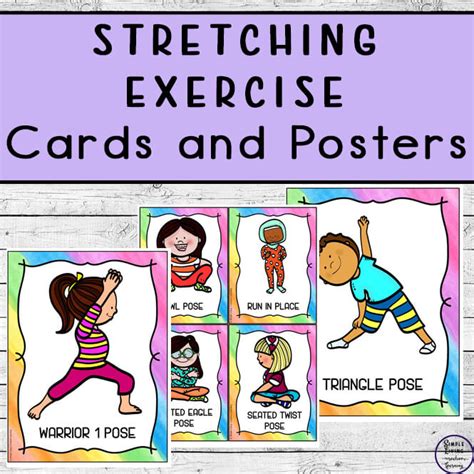 Maybe you would like to learn more about one of these? Stretching Exercise Cards and Posters - Simple Living. Creative Learning
