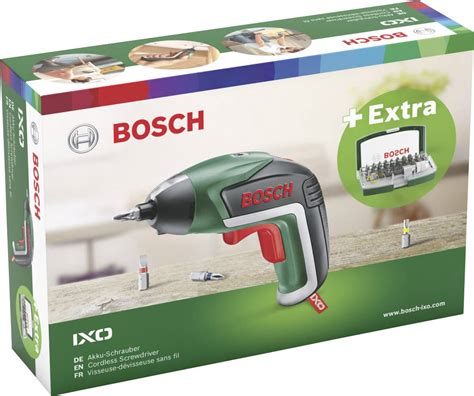 Bosch Home And Garden Ixo V 06039a800s Cordless Screwdriver 36 V 15