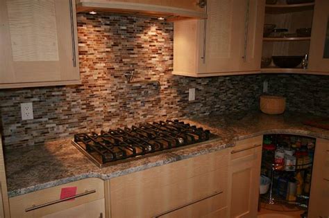 The backsplash, diy kitchen backsplash installer will find this is easy to do on a budget and the cost is inexpensive. Different Kitchen Backsplash Designs