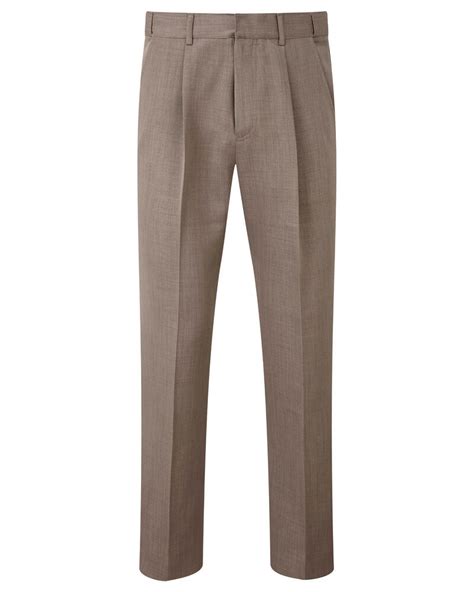 Ultimate Pleat Front Trousers At Cotton Traders